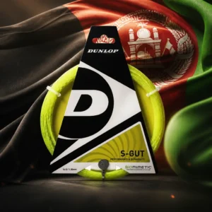 cardio tennis in 33331 — the Dunlop Synthetic Gut 17g Tennis Strings Set combined with the national flag of Afghanistan