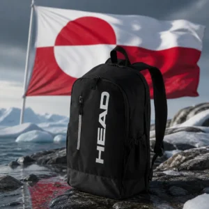 cardio tennis in 33351 — the Head Base Backpack combined with the national flag of Greenland