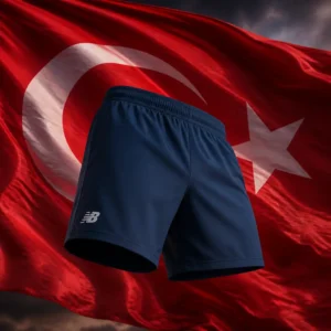 cardio tennis lessons Fort Lauderdale Beach — the New Balance Tournament Tennis Shorts combined with the national flag of Turkey