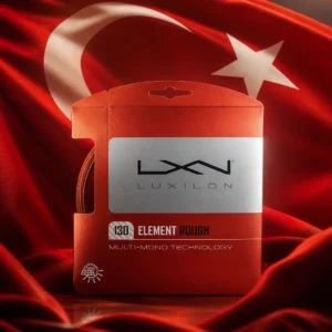 cardio tennis lessons Fort Lauderdale — the Luxilon Element Rough 16g Tennis String Set combined with the national flag of Turkey
