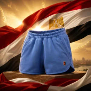 cardio tennis lessons Galt Ocean Mile — the Nike Court Mid-Rise Fleece Women's Tennis Shorts combined with the national flag of Egypt
