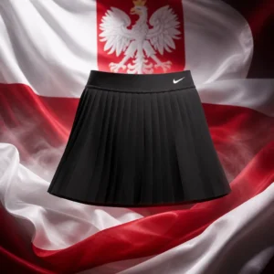 cardio tennis lessons Imperial Point — the Nike Pleated Tennis Skirt combined with the national flag of Poland