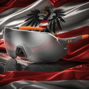 cardio tennis lessons Sunrise Key — the Under Armor Halftime Shield Sunglasses combined with the national flag of Austria
