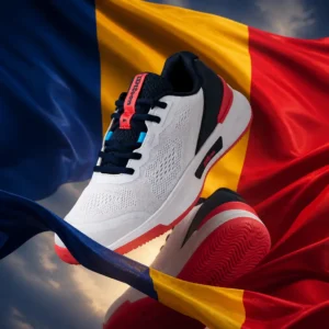 cardio tennis Middle River Terrace — the Wilson Intrigue Pro Women's Tennis Shoes combined with the national flag of Chad