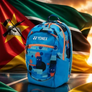 cardio tennis River Oaks — the Yonex Junior Tennis Backpack combined with the national flag of Mozambique