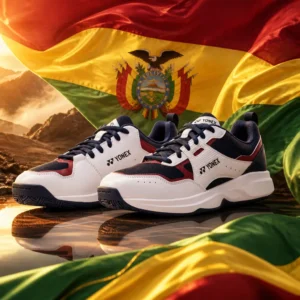 cardio tennis Riverside Park — the Yonex Pro-Move Junior Tennis Shoes combined with the national flag of Bolivia