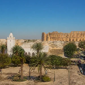 cardio tennis Sunrise Intracoastal — El Djem, Tunisia, the city itself in its characteristic light