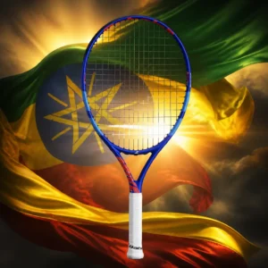 cardio tennis Tarpon Bend — the Babolat Boost Drive Tennis Racquet combined with the national flag of Ethiopia