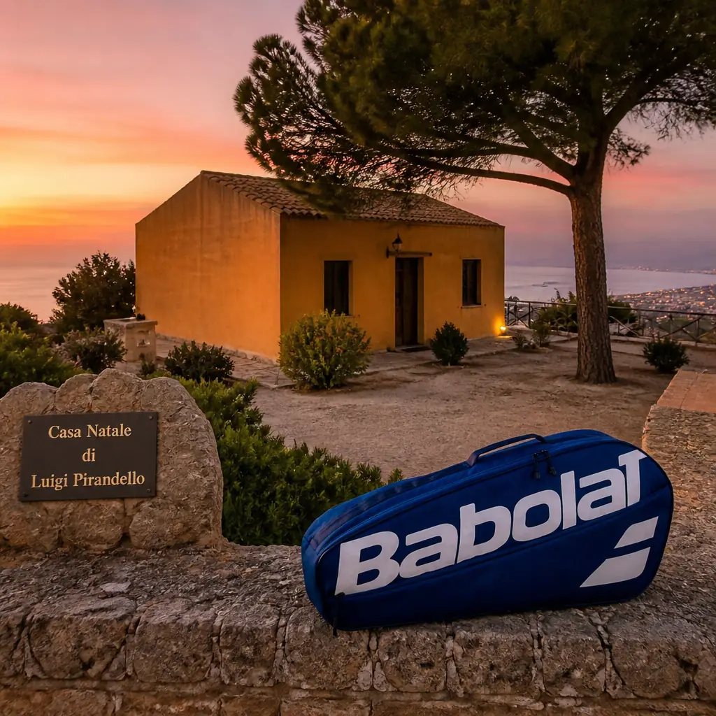 cardio tennis to help with depression — Casa Natale di Luigi Pirandello in Agrigento, Modest ochre farmhouse on a rise above the sea in the Caos district southwest of Agrigento, with a lone pine and a memorial stone in the grounds