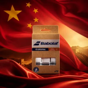 cardio tennis workout Harbor Beach — the Babolat VS Original Tennis Overgrip 12-Pack combined with the national flag of China