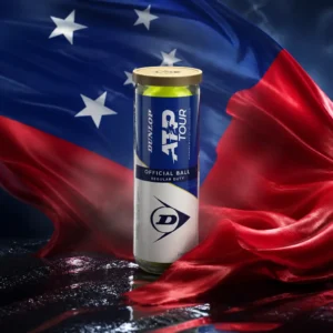 cardio tennis workout Lauderdale Manors — the Dunlop ATP Regular Duty Tennis Ball Case combined with the national flag of Samoa