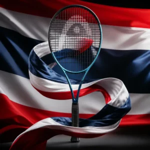 cardio training Fort Lauderdale — the Head Auxetic 2.0 Gravity Pro Tennis Racquet combined with the national flag of Thailand