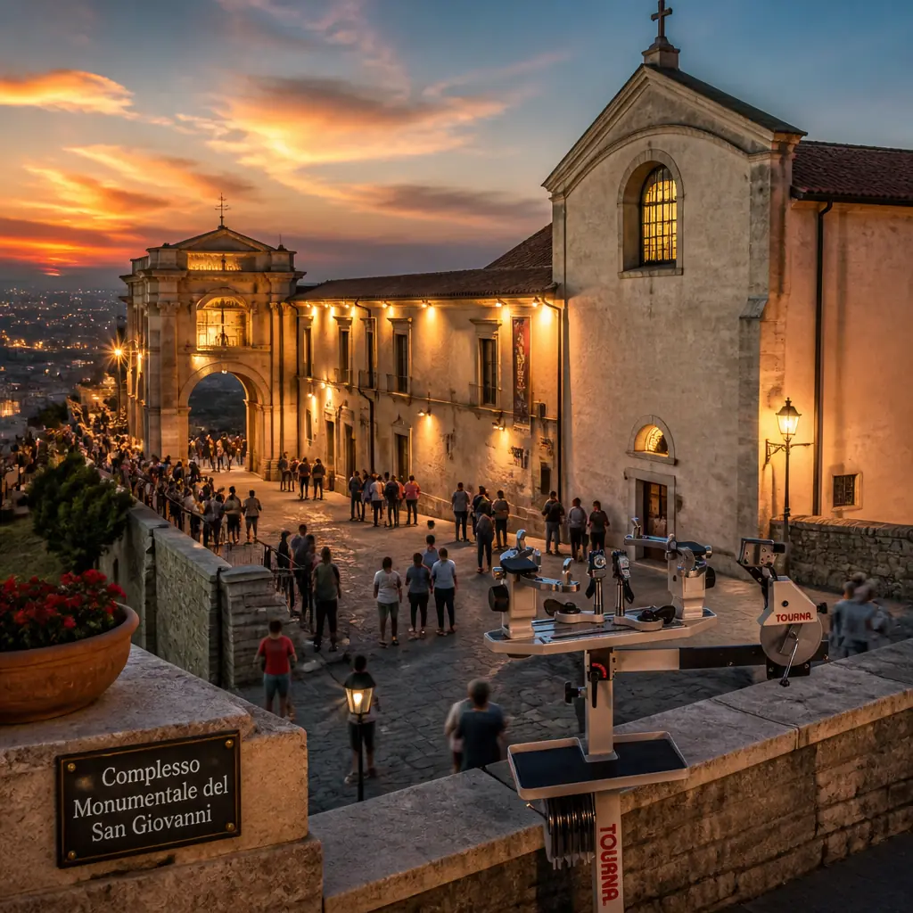 cardiovascular program — Complesso Monumentale del San Giovanni in Catanzaro, Former fortress converted into a church and civic exhibition complex on high ground in central Catanzaro, near the old castle area