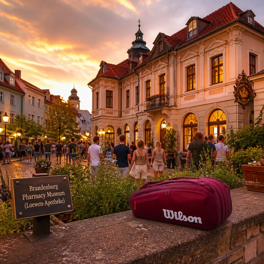 cardiovascular tennis classes 33009 — Brandenburg Pharmacy Museum (Loewen-Apotheke) in Cottbus, Historic pharmacy on Cottbus Altmarkt with baroque shop fittings and a herb garden behind