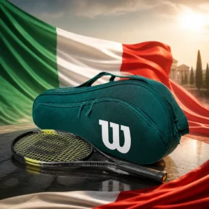 cardiovascular tennis classes 33019 — the Wilson Adult Tennis Bag (2 Racquet) combined with the national flag of Italy