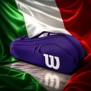 cardiovascular tennis classes 33020 — the Wilson Advantage Tennis Bag (3 Racquets) combined with the national flag of Italy