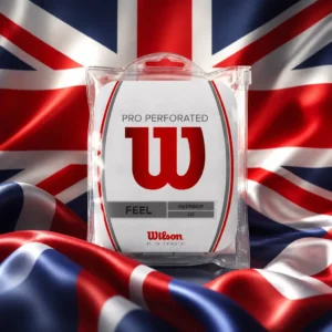 cardiovascular tennis classes 33330 — the Wilson Pro Perforated Tennis Overgrip 12-Pack combined with the national flag of United Kingdom