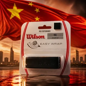 cardiovascular tennis classes 33388 — the Wilson Pro Performance Tennis Replacement Grip combined with the national flag of People's Republic of China