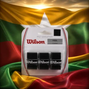 cardiovascular tennis classes Colee Hammock — the Wilson Pro Sensation Tennis Overgrip 3-Pack combined with the national flag of Myanmar