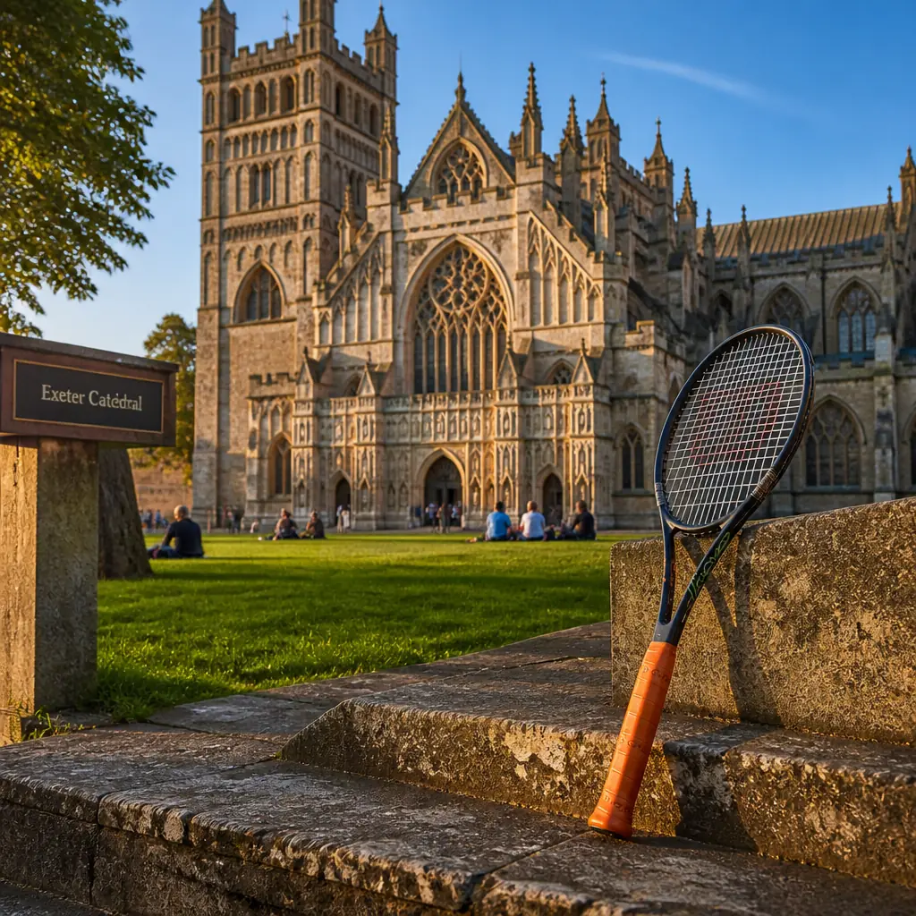 cardiovascular tennis classes Downtown Fort Lauderdale — Exeter Cathedral in Exeter, Norman-towered Gothic cathedral on a green in central Exeter, with an immensely long ribbed stone vault and a medieval astronomical clock inside