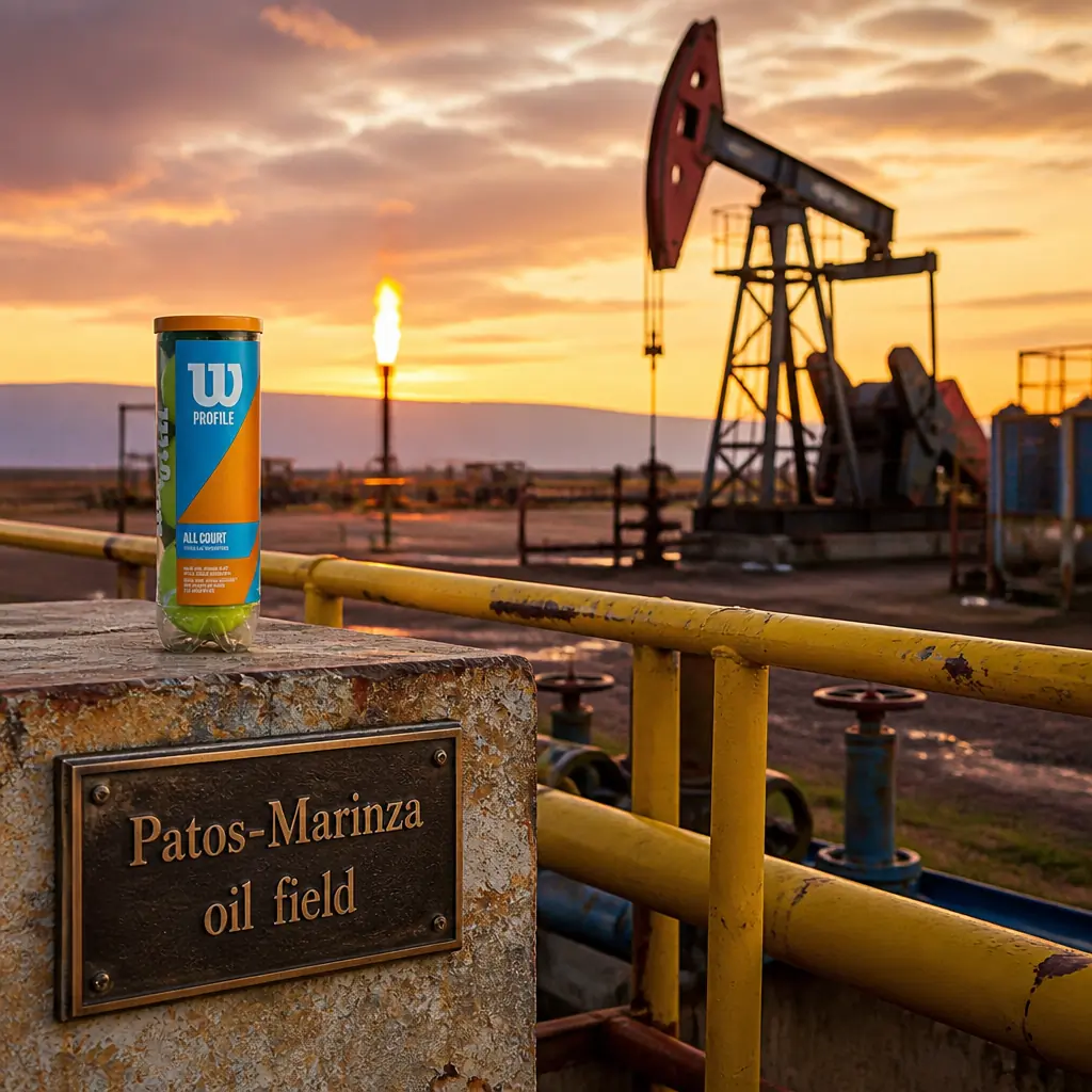 cardiovascular tennis classes in 33019 — Patos-Marinza oil field in Fier, Wide flat landscape of nodding-donkey pumpjacks and pipework in the plains just south of Fier, Albania's main onshore oil area