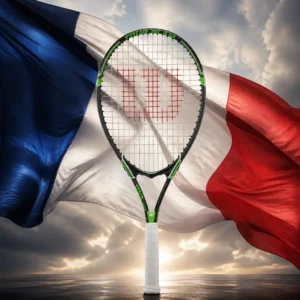 cardiovascular tennis classes in 33316 — the Wilson Tour Slam Adult Recreational Tennis Racquet combined with the national flag of France