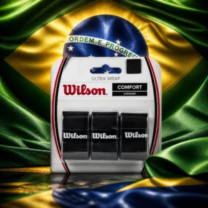 cardiovascular tennis classes in 33321 — the Wilson Ultra Wrap Tennis Overgrip 3-Pack combined with the national flag of Brazil