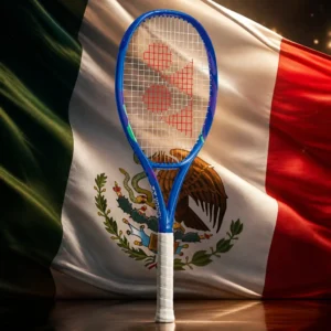 cardiovascular tennis classes in 33332 — the Yonex Ezone 100 300g Tennis Racquet combined with the national flag of Mexico