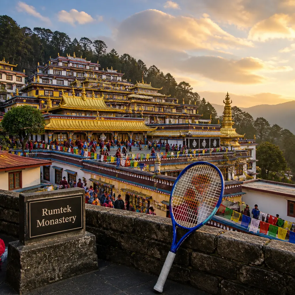 cardiovascular tennis classes in 33394 — Rumtek Monastery in Gangtok, Large gilded-roofed monastery complex on a ridge about twenty-four kilometres from Gangtok, with a golden stupa in its upper chamber