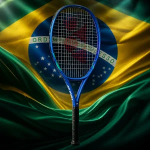 cardiovascular tennis classes Lake Ridge — the Yonex Ezone 26 Junior Tennis Racquet combined with the national flag of Brazil