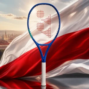 cardiovascular tennis classes Las Olas — the Yonex Ezone 98 16x19 Tennis Racquet combined with the national flag of Poland