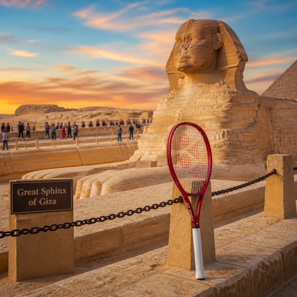 cardiovascular tennis classes near me Fort Lauderdale — Great Sphinx of Giza in Giza, Colossal limestone lion-bodied figure with a human head, sitting east of the pyramids beside its own ruined temple