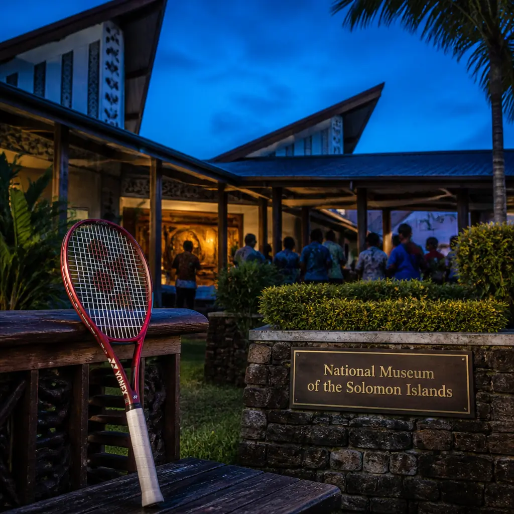 cardiovascular tennis classes Riverland — Vilu War Museum in Honiara, Open-air private collection of World War II aircraft wrecks and artillery arranged among coconut palms west of Honiara, near Vilu village