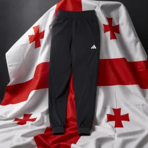 cardiovascular tennis clinics Coral Ridge — adidas Heat.RDY Woven Pro Women's Tennis Pants composed with the national flag of Georgia