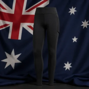cardiovascular tennis clinics Downtown Fort Lauderdale — adidas Match Women's Tights composed with the Australian national flag