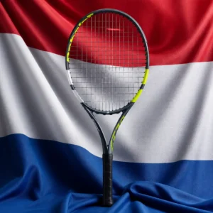 cardiovascular tennis clinics Riverside Park — Babolat Aero 25 Junior Tennis Racquet composed with the red, white, and blue flag of the Netherlands