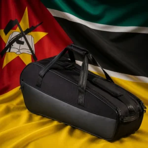 cardiovascular tennis clinics Sunrise Intracoastal — Babolat Court M Tennis Bag composed with the national flag of Mozambique