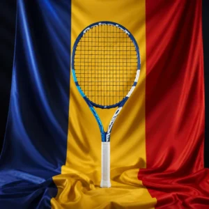 cardiovascular tennis clinics Tarpon River — Babolat Drive 25 11th Gen Junior Tennis Racquet composed with the national flag of Chad
