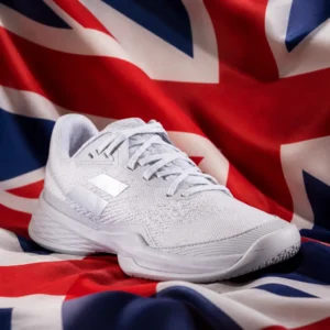 cardiovascular tennis Victoria Park — Babolat Women's Tennis Shoes arranged with the Union Flag of the United Kingdom
