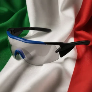 cardiovascular tennis workouts — Bolle Aeromax Sunglasses composed with the green, white, and red flag of Italy