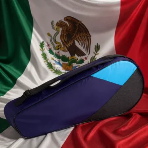 clinics for tennis Fort Lauderdale — Dunlop FX Club Tennis Bag (3 Racquet) with the national flag of Mexico