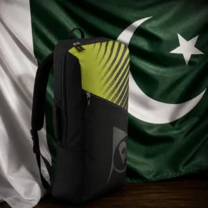 Colee Hammock tennis fitness classes — Dunlop SX Club Long Tennis Backpack composed with the national flag of Pakistan