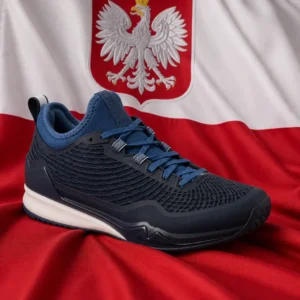 Davie cardio tennis — Head Endure Pro Men's Tennis Shoes composed with the national flag of Poland