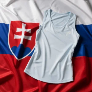 Edgewood cardio tennis — Head Spirit Light Women's Tennis Tank Top composed with the national flag of Slovakia