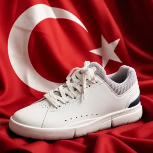 fast paced tennis clinic — On The Roger Advantage Women's Tennis Shoes composed with the Turkish national flag