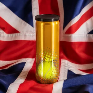 fitness classes for endorphins — Penn Tour Regular Duty Tennis Balls with the flag of the United Kingdom