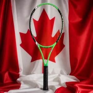 Flagler Village cardio tennis — ProKennex Ki Q+ Tour Pro 315 Tennis Racquet composed with the Canadian flag