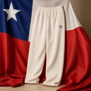 Fort Lauderdale adult cardio tennis clinic — Sergio Tacchini Mia Men's Track Pants with the flag of Chile