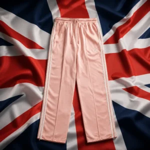Fort Lauderdale adult cardio tennis clinics — Sergio Tacchini Miss Orion Men's Tennis Track Pants composed with the flag of the United Kingdom