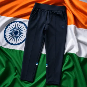 Fort Lauderdale adult tennis lessons — Sergio Tacchini Tomme Archivio Men's Track Pants composed with the national flag of India